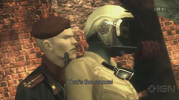 Metal Gear Solid 3 HD - Teasing Ocelot Cinematic - Gameplay