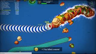Worms.Zone.io.  Snake game. Over 100'000 in 3 minutes screenshot 5
