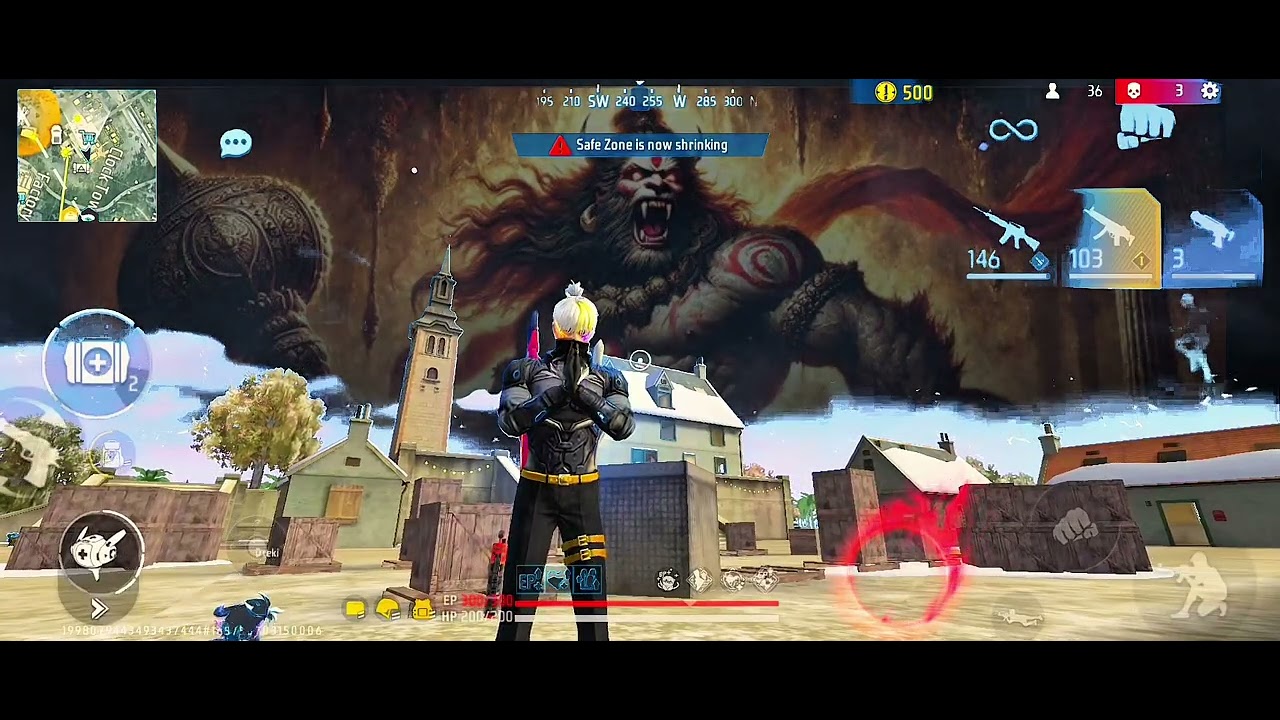 Trending Lord Hanuman  Sky Replacement In CapCut || Free fire Montage|| 