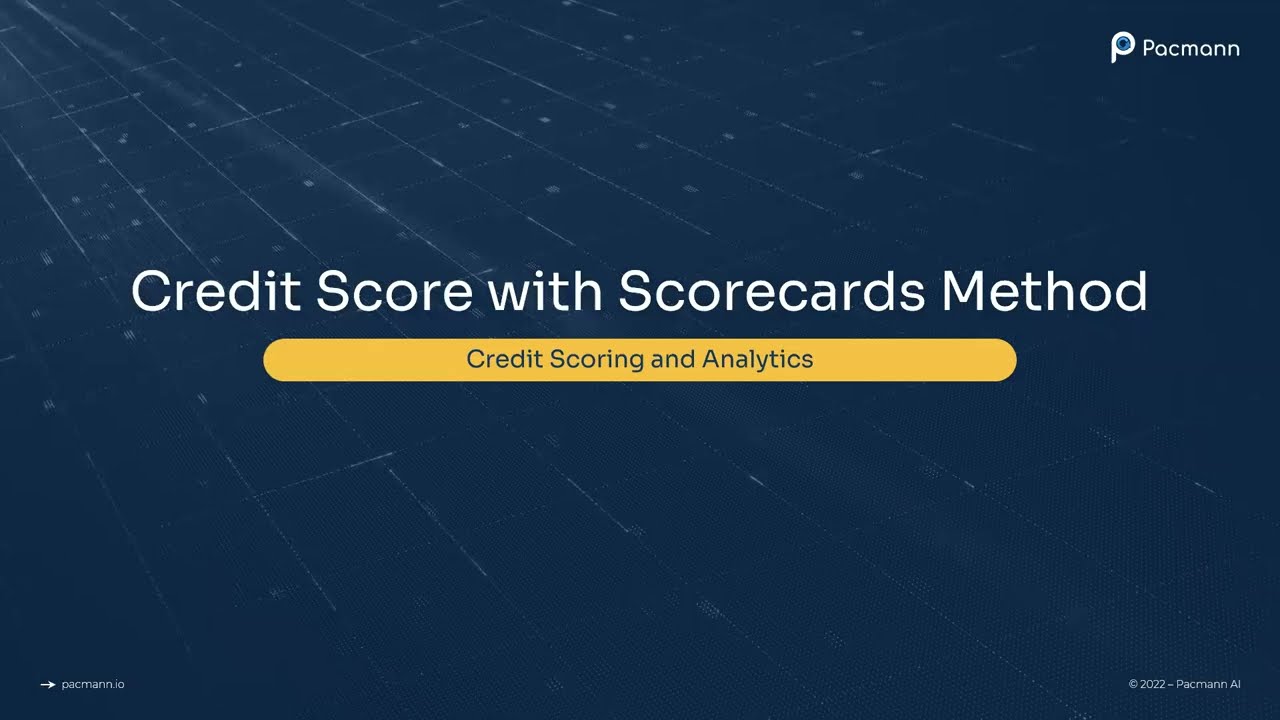 Credit Scoring and Analytics Pacmann - Scorecard Development