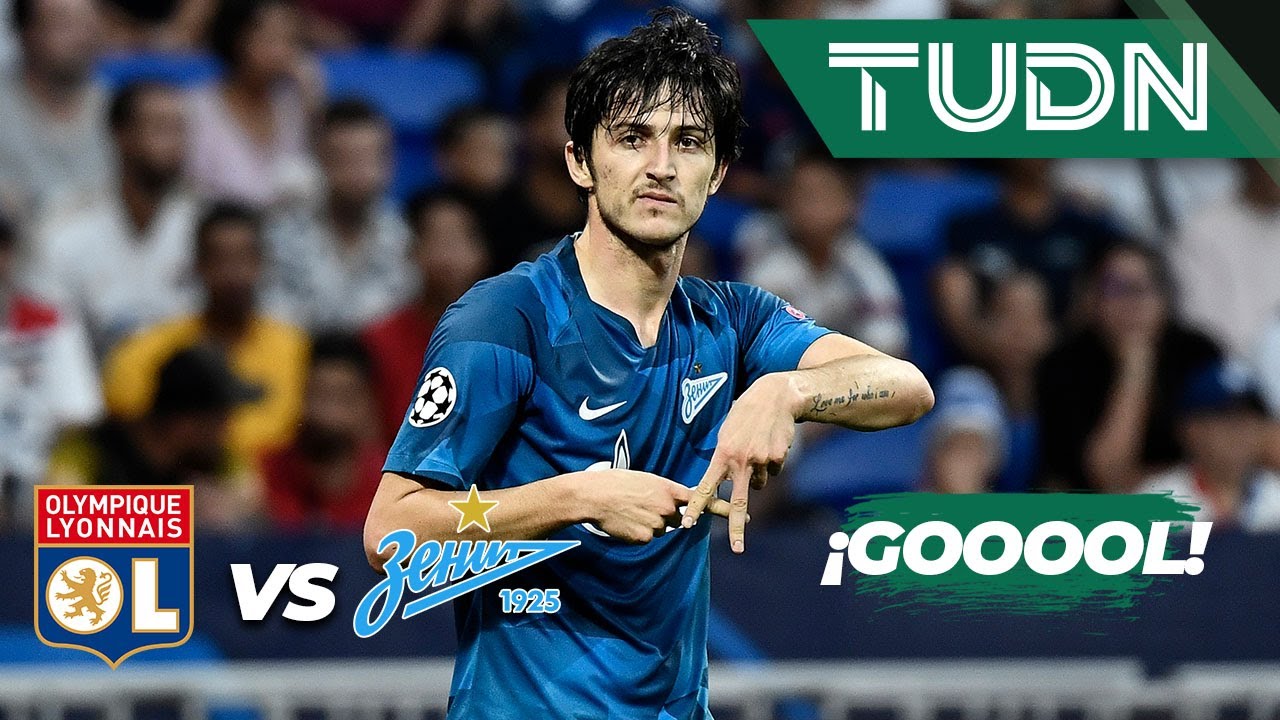 ¡No perdona! Azmoun marca el 1-0 del Zenit ante Lyon videos for cats