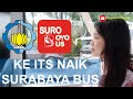 DARI TERMINAL BUNGURASIH ke ITS Naik Surabaya Bus