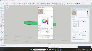 Sketchup - Kitchen Backsplash with Custom Tile Material