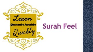 LQAQ | Juz 30 | Surah Feel 105 | Learn word for word English Translation of Quran screenshot 5