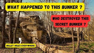 Secret WW2 bunker in the forest. WHY is it here and what happened to it ?