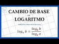 Cambio de Base en Logaritmo