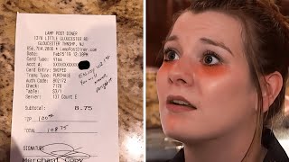 Waitress Serves Rude Cop At Restaurant Then He Left Her A Message That Made Her Cry