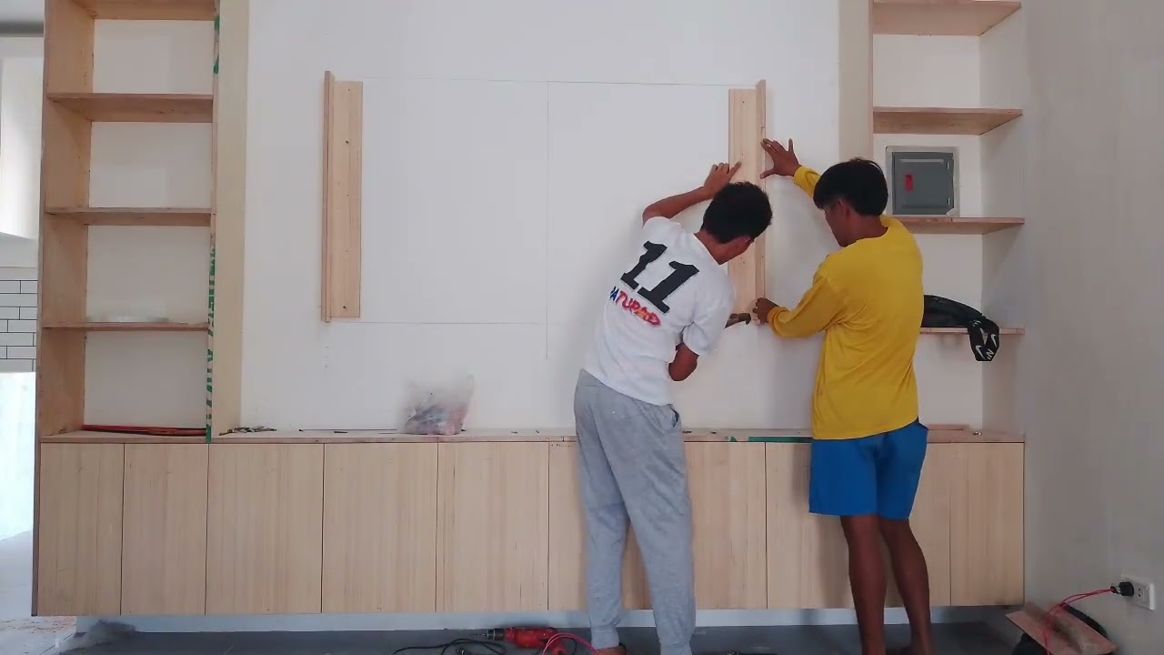 TV RACK muna gagawin natin ka Brads.👍👍