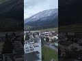 views out of my windows hahah half frozen 🇨🇭🇨🇭