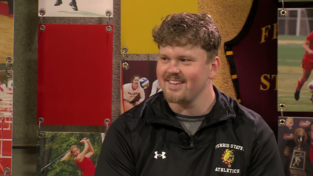 Ferris Sports Update TV - Football Student-Athlete Kai Serviss