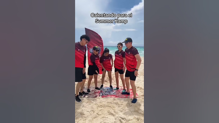 El equipo Koala está calentando-Summer Kamp #summerkamp #equipokoala