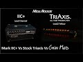 Mesa Boogie IIC+ Lead Channel vs Stock Triaxis vs Gain Mod Lead2 Yellow