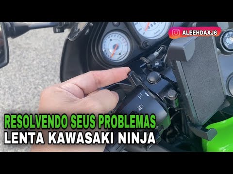 PROBLEMA COM A LENTA DA KAWASAKI NINJA 250r. Austrália Perth