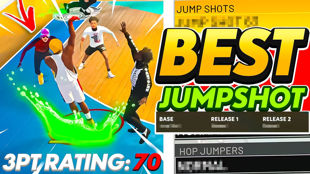 BEST JUMPSHOT for SMALL FORWARD BUILDS NBA2K22 LOW SHOOTING BUILD