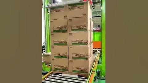 Carton palletizing, servo palletizing system.
