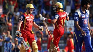 MI vs RCB MATCH HIGHLIGHTS 2015 | AB DE VILLIERS 133* (59)