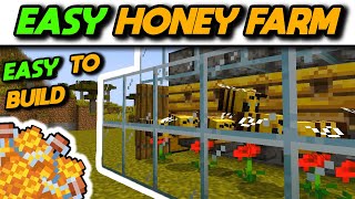 EASIEST Automatic AFK Honey Farm Tutorial - Minecraft 1.20