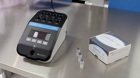 Celerity™ Incubator for Celerity STEAM and VH2O2 Biological Indicators In-Service Training | STERIS