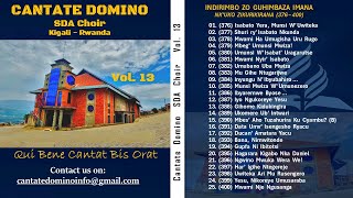 Volume 13 Indirimbo zo Guhimbaza Imana, Nk'uko zikurikirana 376 - 400 by Cantate Domino SDA Choir