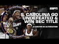 South carolina def lsu in chippy sec title matchup   cardoso addresses ejection  sc with svp