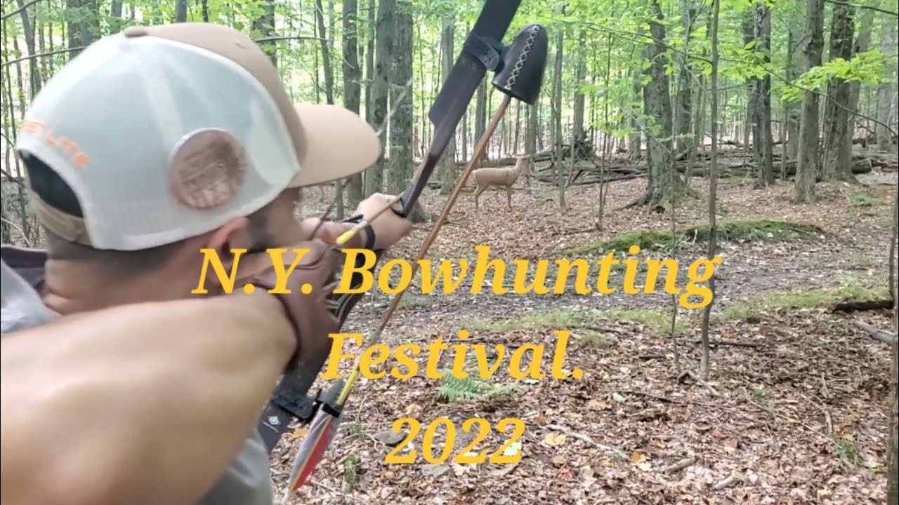 3D archery action at N.Y Bowhunting Hunting Festival 2022 YouTube