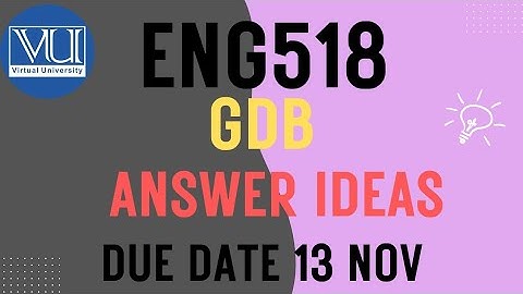Eng518 GDB Solution Fall 2025  |VU Pakistan