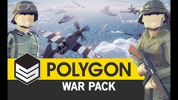 POLYGON War Pack - (Trailer) 3D Low Poly Art for Games by #SyntyStudios