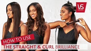 How To Use the Straight & Curl Brilliance | VS Sassoon