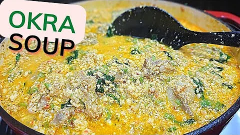 How to Prepare Cameroonian # Egusi #Okra soup Updated