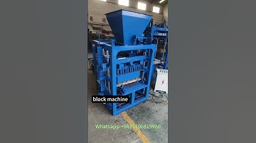 cheap qt4-24 vibration cement concrete hollow block maker machine for cinder blocks bricks pavers