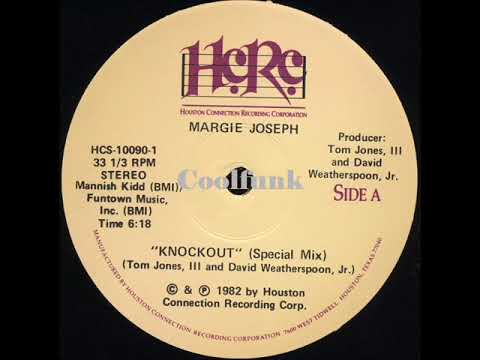 Margie Joseph — Margie Joseph - Knockout (12" Special Mix 1982)