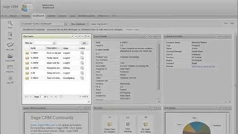 Sage CRM - Customer Service and Support Ease of Use