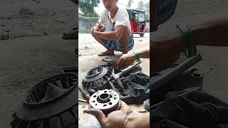 How to Install One Way Clutch Spring #piaggio200,230cc