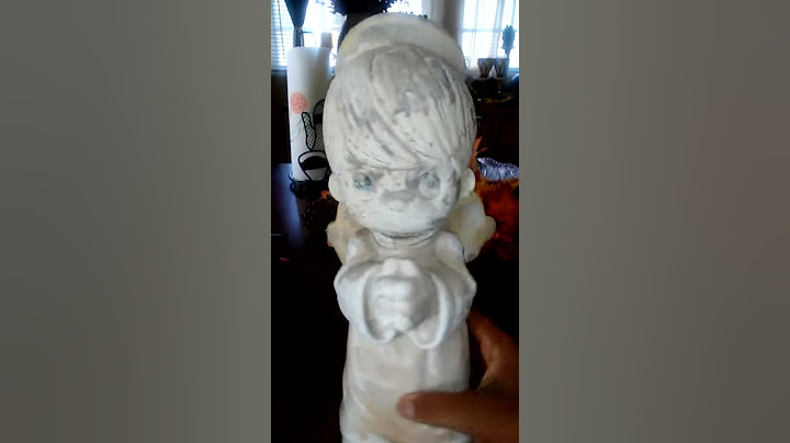 Restore Precious moment statue, Part one!
