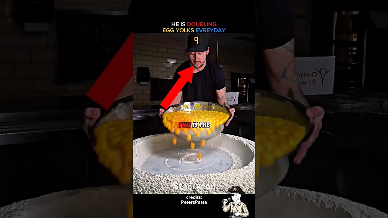 He Is Doubling Egg Yolks Everyday 🤯