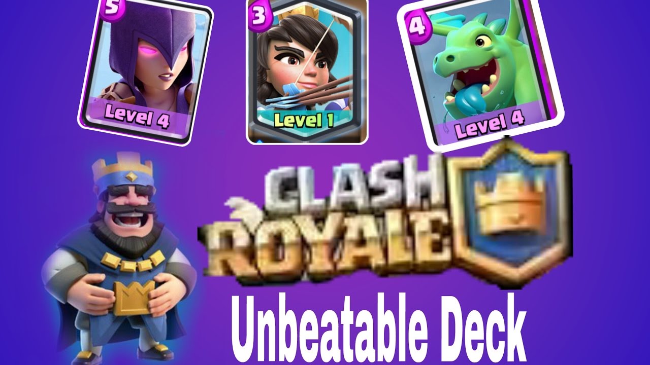 Clash Royale-Unbeatable Deck || This Deck Is The Best Deck Ever