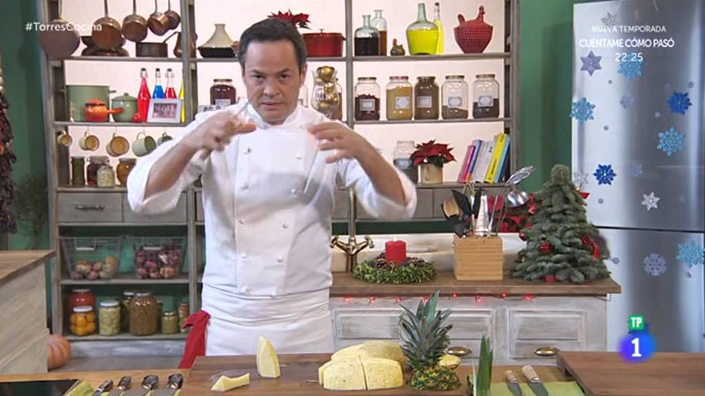 Torres en la cocina 2016 01 07 piña salteada con ron