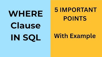 Where Clause in SQL | Sql for Beginners | Where Clause in SQL in Hindi | where clause in Sql Server