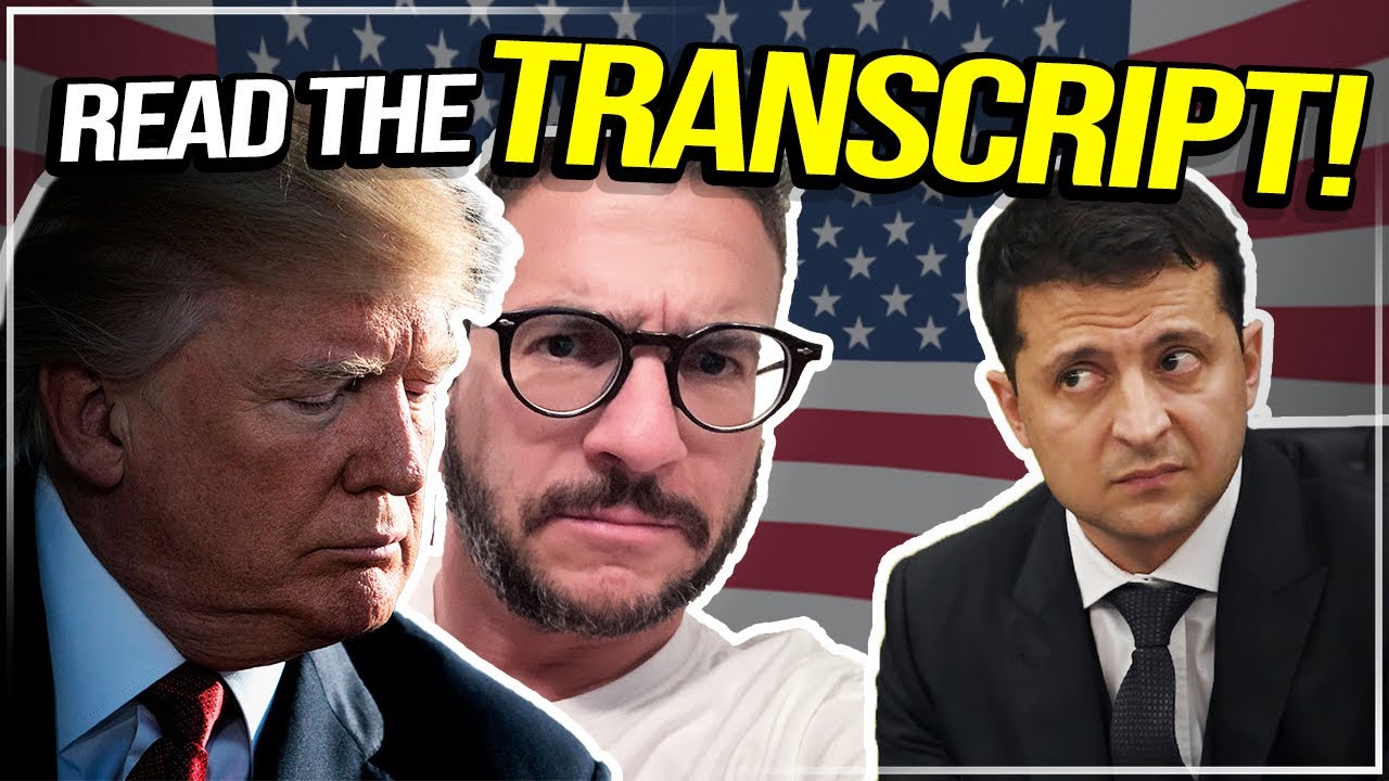 Trump / Zelensky Transcript & Impeachment EXPLAINED – Viva Frei Vlawg