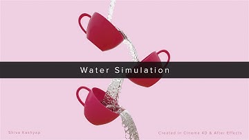 Water Simulation | Cinema 4D | Realflow