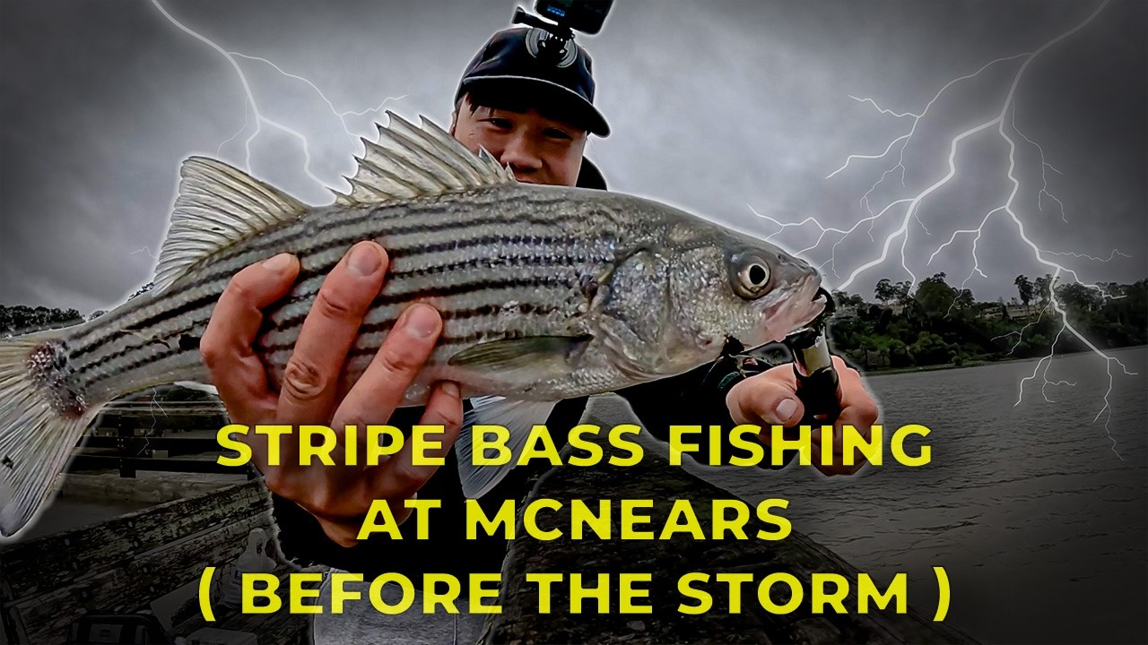 FIshing Mcnears before a Storm ( King tide)