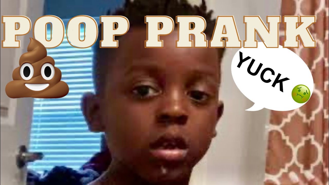 POOP PRANK ON MY SON!! *HE ALMOST THREW UP* funny reaction 🤣 YouTube