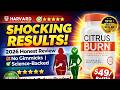 Natural Fat Burners: Where Citrus Burn Stands