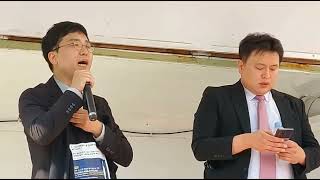 연수을 선거무효소송 미친 기각판결 후 윤용진 변호사의 연설