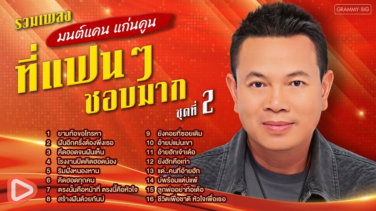 รวมเพลง มนต์แคน แก่นคูน ที่แฟนๆ ชอบมาก ชุดที่ 2 l ยามท้อขอโทรหา, ฝันอีกครึ่งต้องพึ่งเธอ [Longplay]