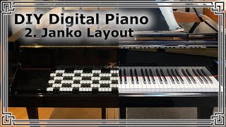DIY Janko Piano: 2.  Keyboard Layout