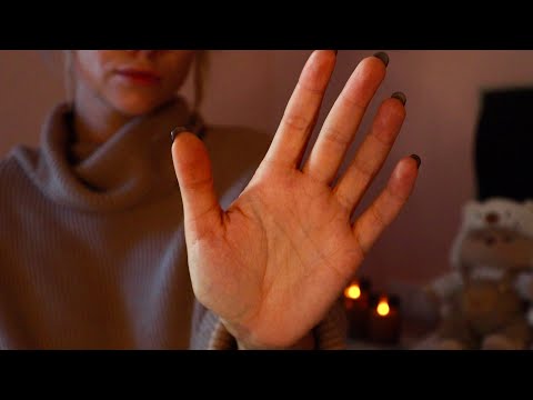 ASMR Sleep Session | Hand Movements Soft Spoken | Rain Sounds