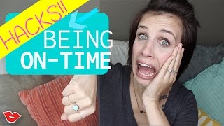 Tips and Tricks for being ON TIME with Kids! | Jaimie from Millennial Moms