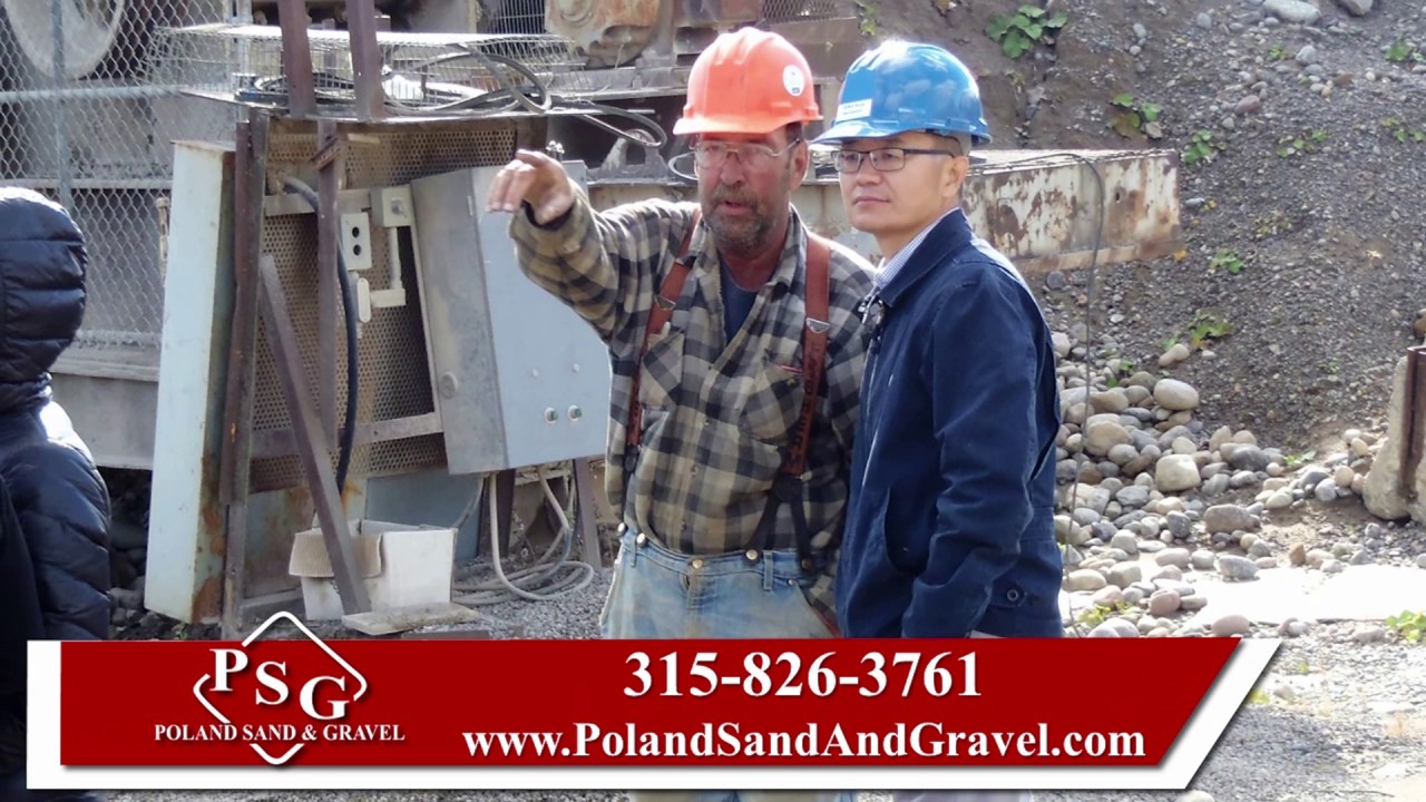 Poland Sand & Gravel Poland NY Retail Stone Crushed YouTube