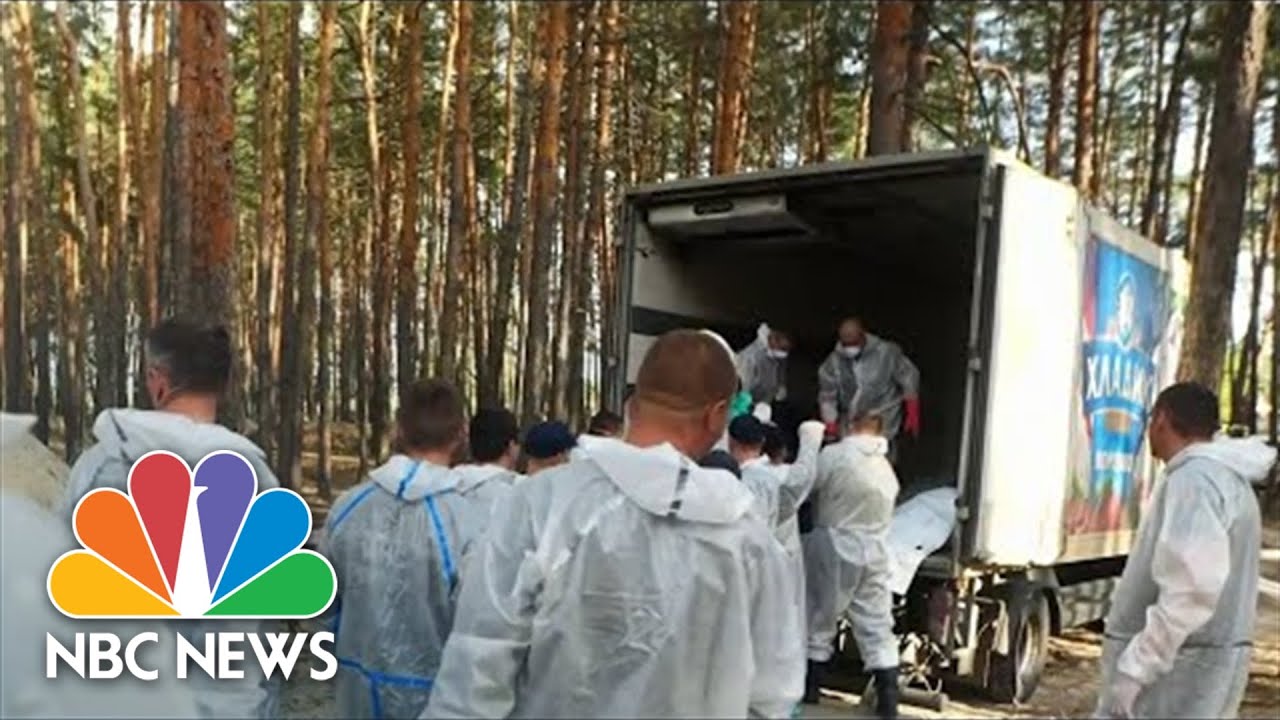 Investigators In Ukraine Exhuming Bodies As Evidence Of Possible War Crimes